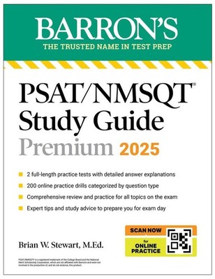 PSAT/NMSQT Premium Study Guide: 2025: 2 Practice Tests + Comprehensive Review +