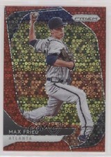 2020 Panini Prizm Tier II Quick Pitch Red Donut Circle 5/99 Max Fried #119 00gy