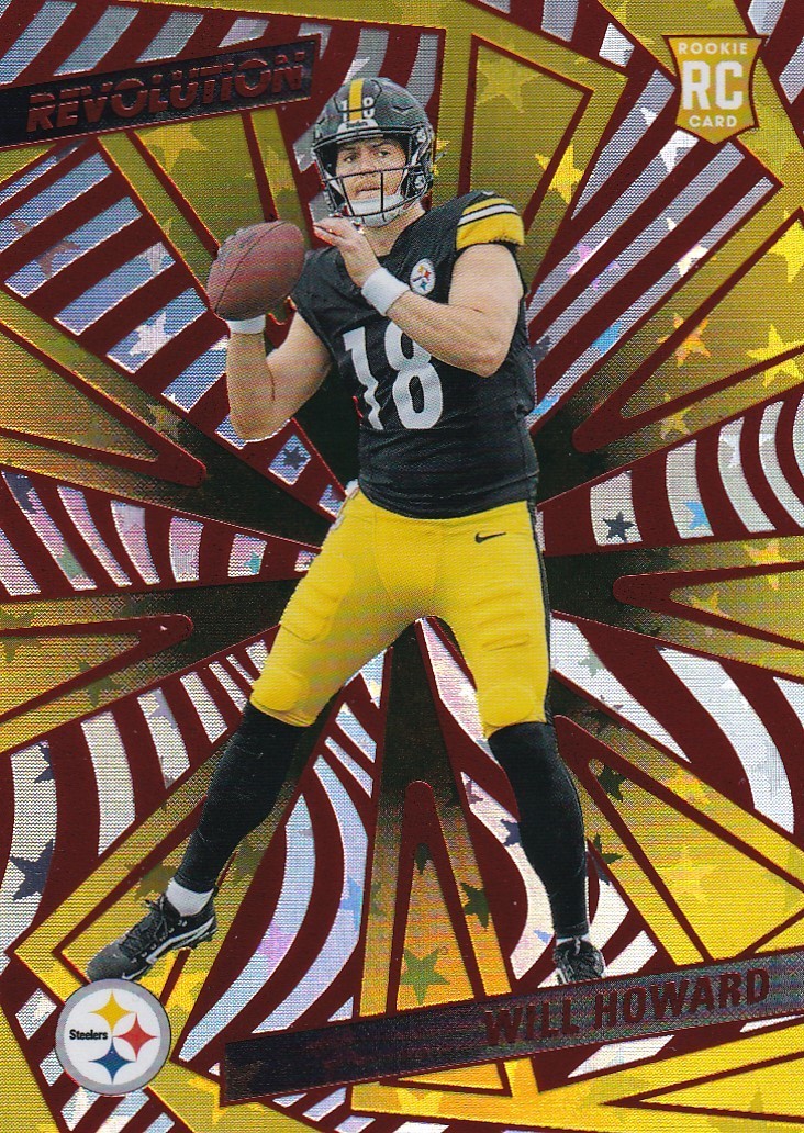 2025 Panini Revolution - Rookies Will Howard #248 Red Cosmo (RC)