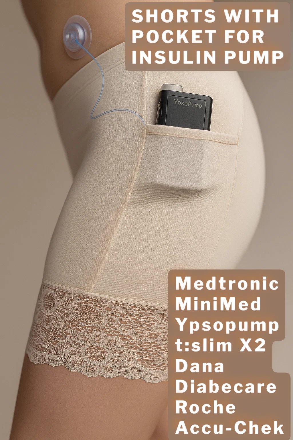 Insulin Pump Shorts Underwear Sleepwear Pocket Secure Device Storage Pyjamas
Opens in a new window o