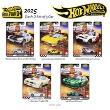 Hot Wheels 2025 Premium Boulevard Dash D 131  135   COMPLETE SET OF 5 CARS