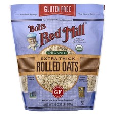 Organic Rolled Oats, Extra Thick, 32 oz 907 g