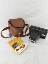 Vintage KODAK INSTANT CAMERA Handle 2 with bag and strap And Original Manual