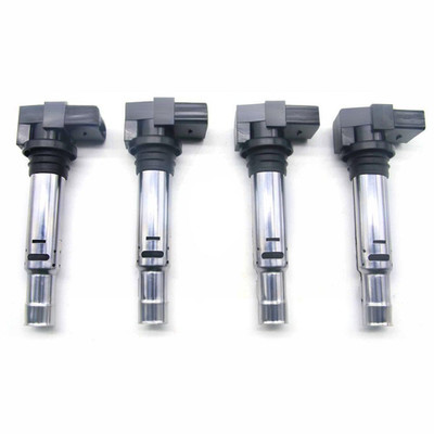 4x Delphi Ignition Coils Spark Plug Genuine For VW Audi Skoda Seat 1.4TSI 1.6FSI