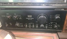 Sansui AU-717 2-Channel Integrated Amplifier Black Phono AUX Tape Loudness