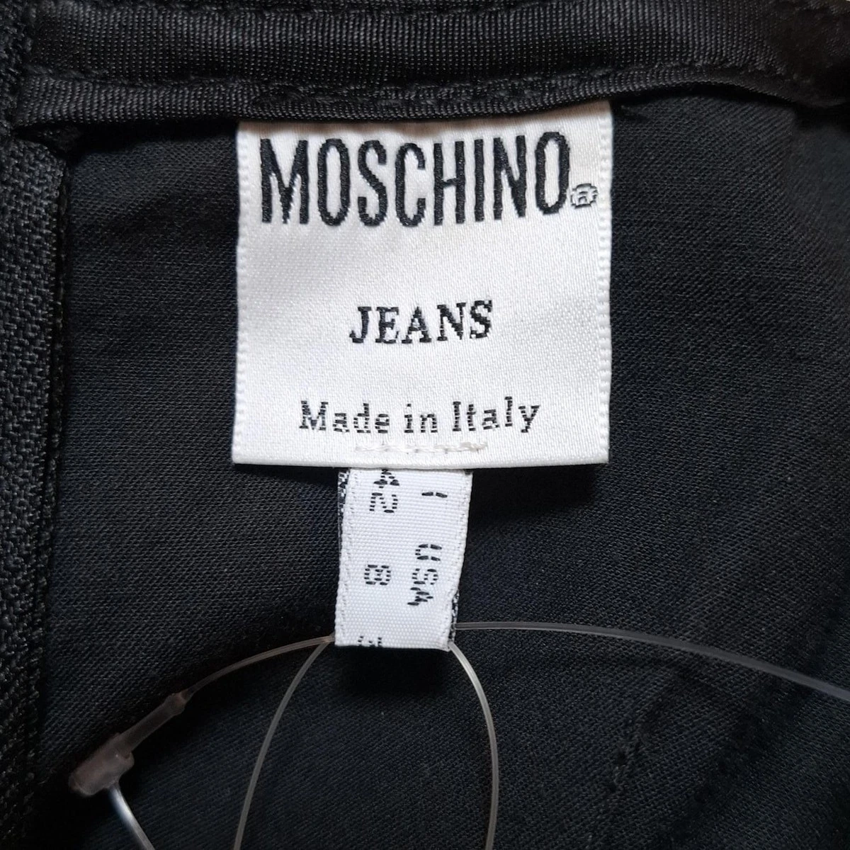 Auth MOSCHINO Vestito donna nero