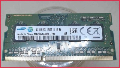 4GB DDR3 Arbeitsspeicher RAM Samsung PC3L-12800S Aspire E 15 Start ES1-512-C5LV
