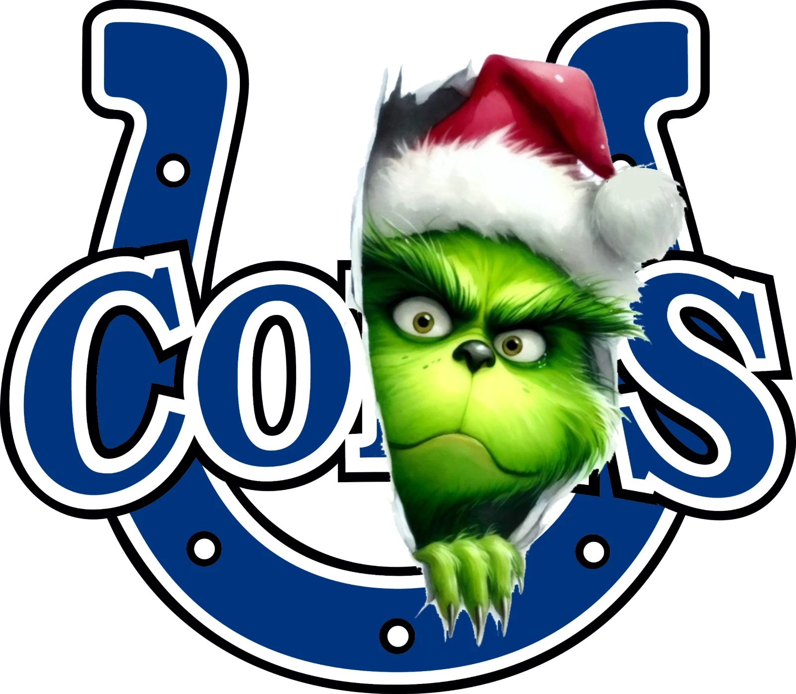 New / Indianapolis Colts funny character Tee / Quality Wicking T-Shirt
