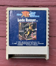 Atari  Lode Runner Video Game Cartridge  Atari XE (1987) RX8082 image
