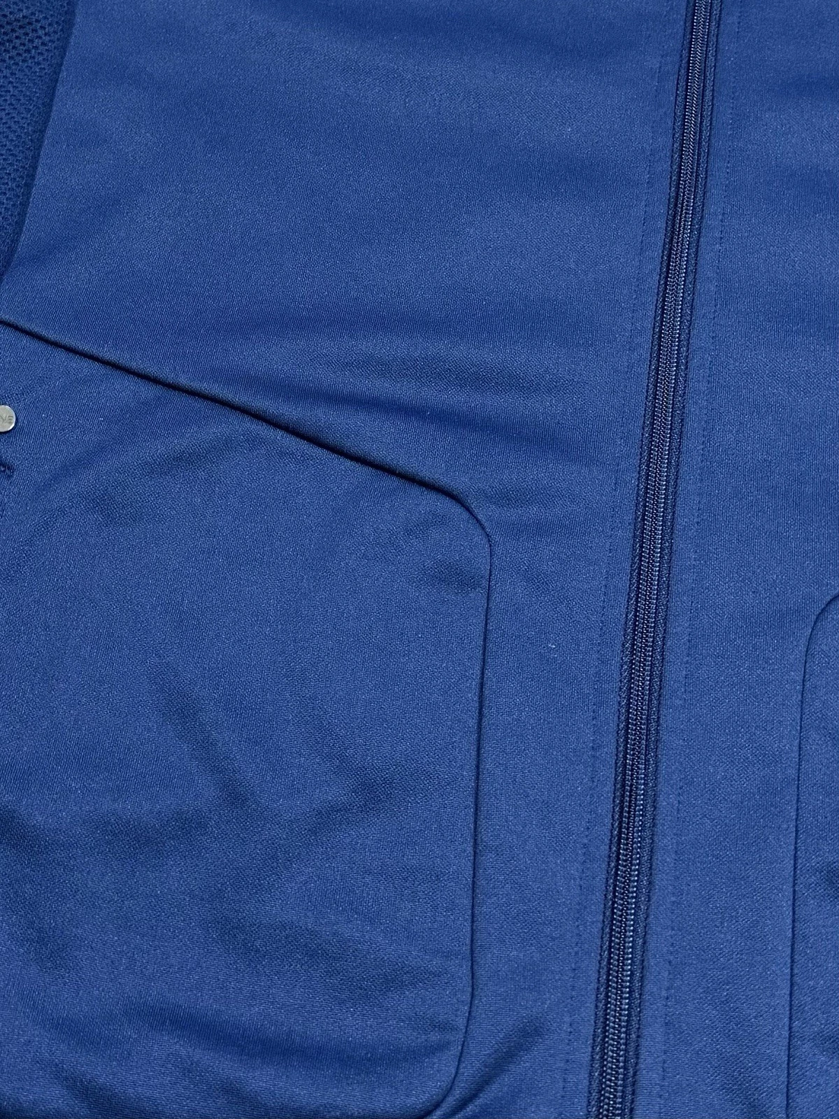 Mercedes-Benz Navy Blue Softshell Full Zip Performance Jacket Men’s Large - product detail image 13