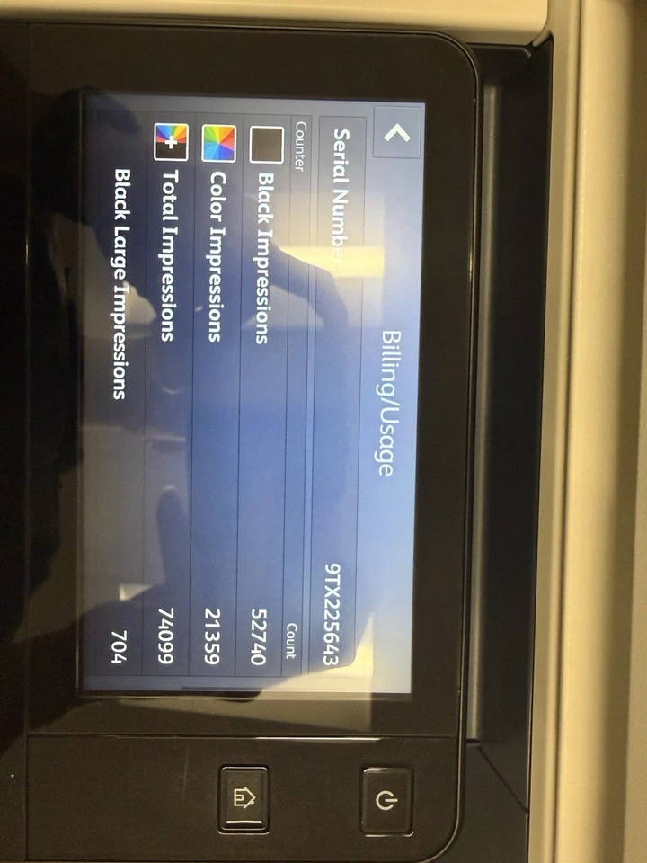 Impresora copiadora a color escáner Xerox VersaLink C7020 / solo 74 k metros Foto 4 de 4