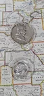 2 Coin Rare Proof 1957 Franklin 50c and Roosevelt 10c " 90%  Silver UnCirculated