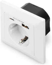 DA-70615 - Presa Da Incasso Con Caricatore USB - 1 Pezzo - 1X USB-A Fino a 2,8 a