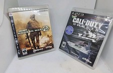 🔥 Call of Duty: Modern Warfare 2 & Ghosts (Sony PS3) - Complete & Tested
