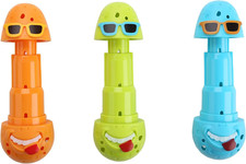 Swimming Diving Pool Sticks Toys for Kids, 3Pcs Dive Clown Eggs