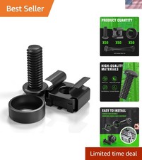 50 PACK M6 x 16mm Rack Mount Cage Nuts, Screws and Washers for Rack Mount Ser...