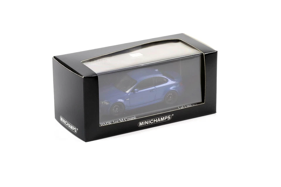1:43 Minichamps BMW 1er 1 Serie M Coupè 2011 Monte Carlo Blu Metallizzato - Immagine 3 di 3