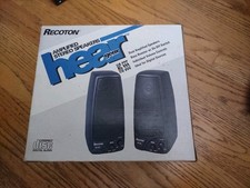 Brand New Recoton Amplified Stereo Speakers HG 555