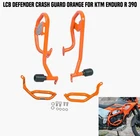 LCB DEFENDER CRASH GUARD ORANGE FIT FOR KTM ENDURO 390 R
