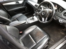 Mercedes C Class W204 Leather Interior Seats Electric Front Rear Facelift
