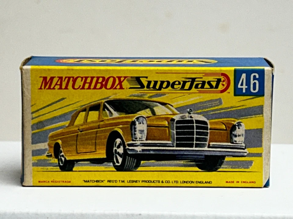 Matchbox Superfast No. 46 Mercedes 300 SE Coupe with Original Box, Nice - Image 3 of 4