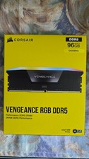 Corsair Vengeance RGB DDR5 96GB (2 x 48GB) – 6400MT/s – CL32