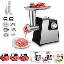3000W Electric Meat Grinder Heavy Duty Commercial Sausage Maker Mincer Stuffer