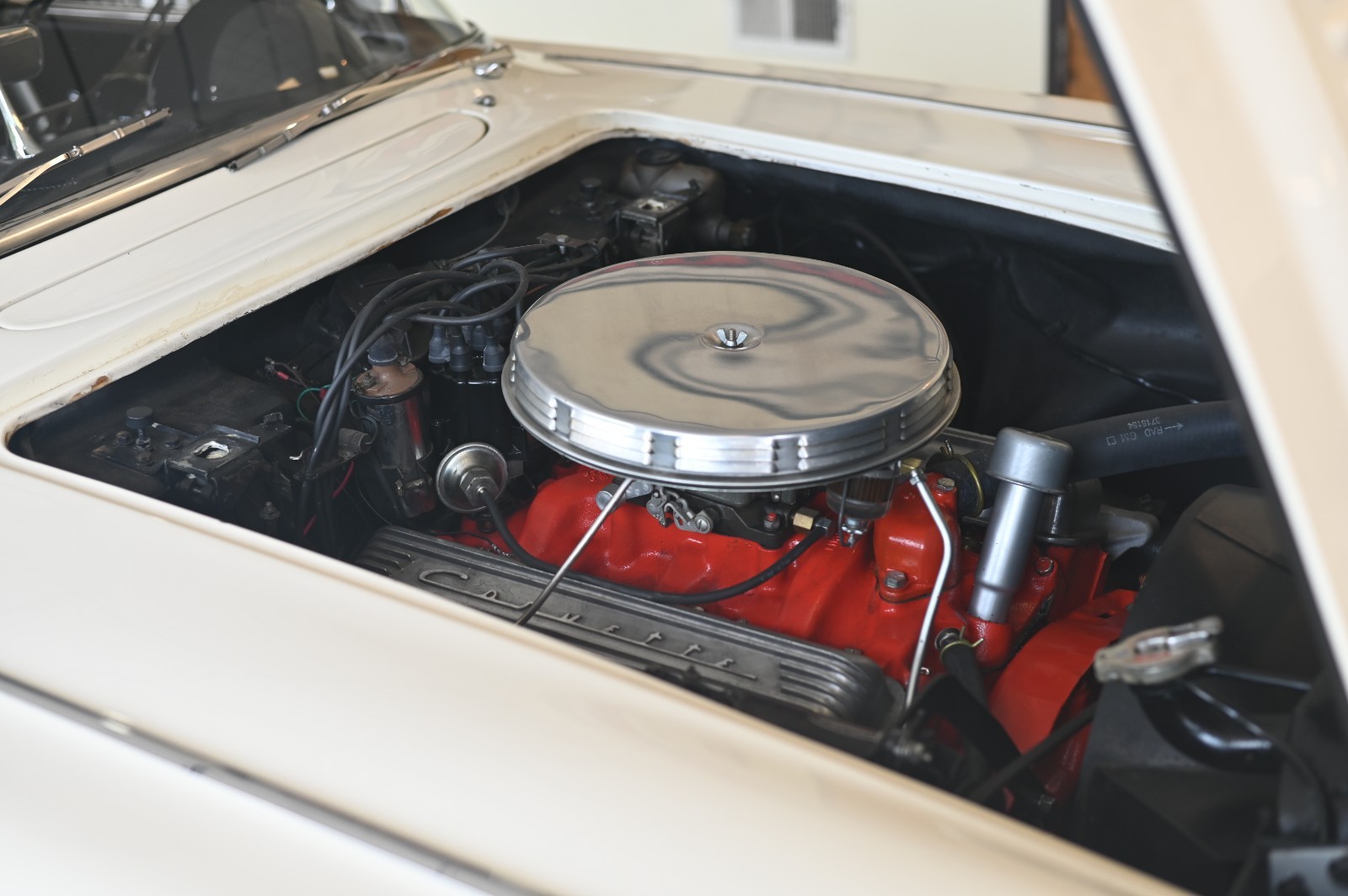 1958 White Chevrolet Corvette   | C1 Corvette Photo 7