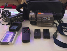 Sony CCD-TRV43 Hi8 Handycam Camcorder 330x Zoom SteadyShot Night Vision "TESTED"