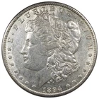 1894-O Morgan Dollar AU+ ALMOST UNC Details Cleaned A3057