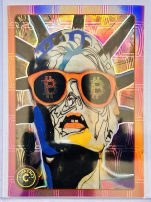BITCOIN  #50  2025 Cardsmiths Currency S5 TWILIGHT TOPAZ Gemstone SSP
