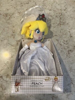 Super Mario Odyssey: Peach Bride (Wedding Style) Plush, 13in 