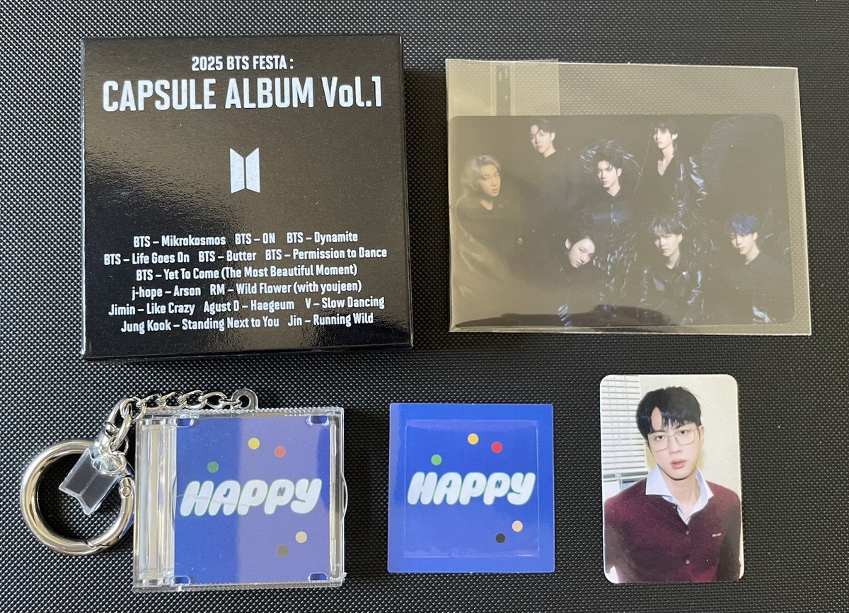 2025 BTS FESTA: Capsule Album Vol. 1 - HAPPY Jin | eBay