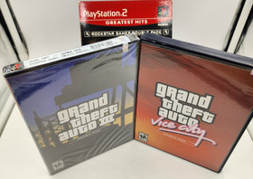 Grand Theft Auto Double Pack PlayStation2 (PS2) Greatest Hits