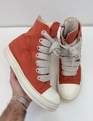 Size 45EU (12 US) - Rick Owens DRKSHDW Jumbo Lace ' Orange ' | VERY CLEAN