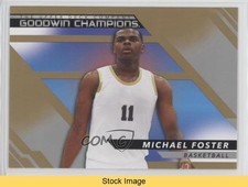 2022 Upper Deck Goodwin Champions Horizontal Gold Michael Foster Jr READ 0r46