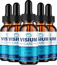 (5 Pack) Visium Care Liquid Drops Supplement – VisiumCare Natural Blend for Eye