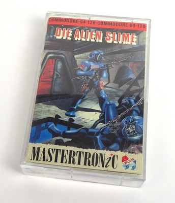 Commodore 64 C64 Spiel -- DIE ALIEN SLIME (Mastertronic) -- Tape
