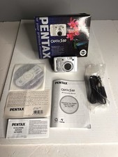 PENTAX Pentax Optio S50 5.0MP Digital Camera - Silver.  Tested Working