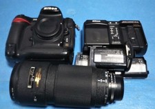 Nikon D3 full-frame zoom lens set Tested and working