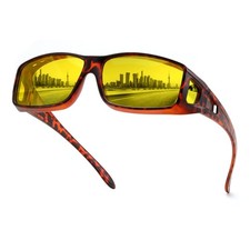 Polarized Fit Over Glasses Sunglasses for Men Women, Wrap Around Sun Glasses ...