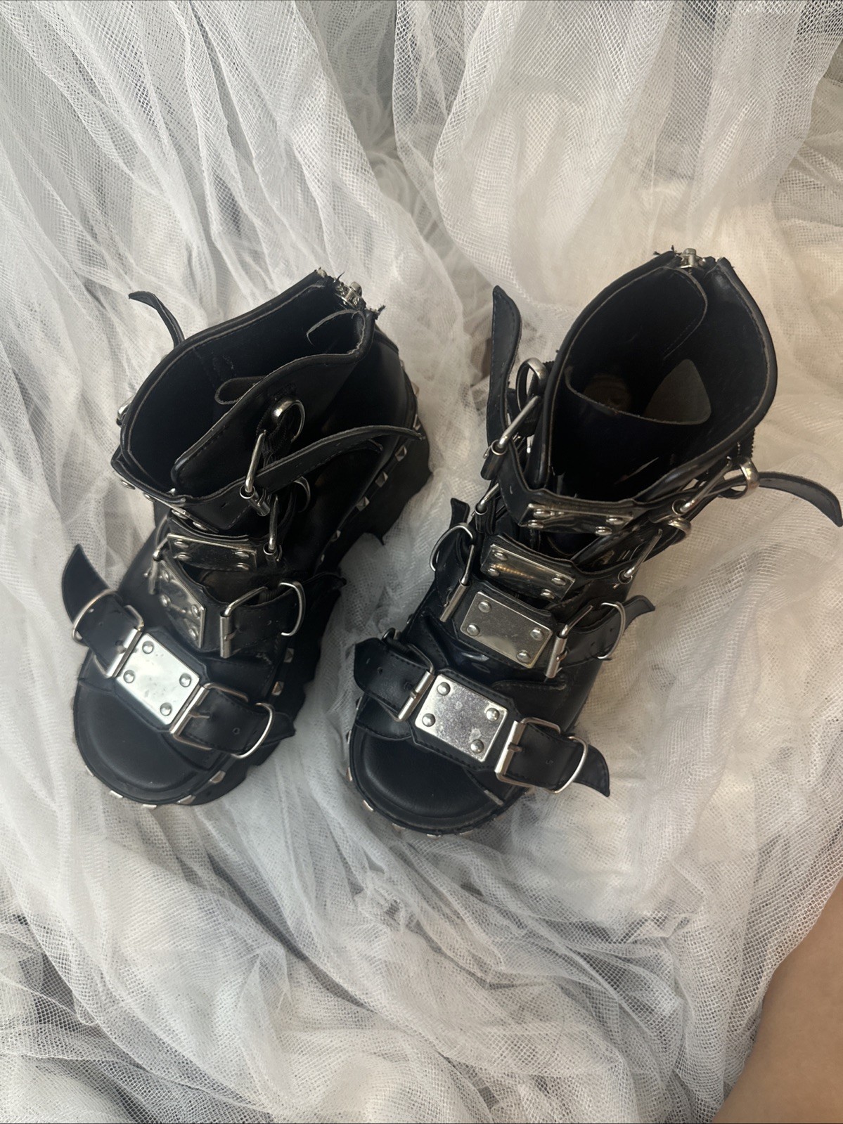 Demonia Women's Black Boots - image 2