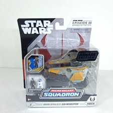 Star Wars Micro Galaxy Armada Edition Anakin's Jedi Interceptor w Anakin & R2-D2