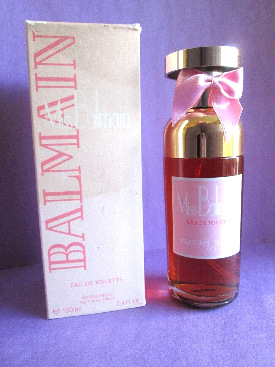 Miss Balmain Eau de Toilette Spray 100 ml 3.4 oz Vintage Formula Discontinued