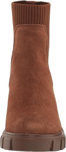 Steve Madden Hayle Damen-Stiefelette aus Veloursleder, kastanienbraun – US 10 - Bild 2 von 7