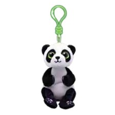 TY Beanie Baby (Beanie Bellies) - YING the Panda Bear (Key Clip - 4 inch) -MWMTs