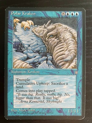 Polar Kraken Ice Age Blue Rare MAGIC THE GATHERING MTG CARD RESERVED LIST | eBay Polar Kraken Ice Age Blue Rare MAGIC THE GATHERING MTG CARD RESERVED LIST | eBay