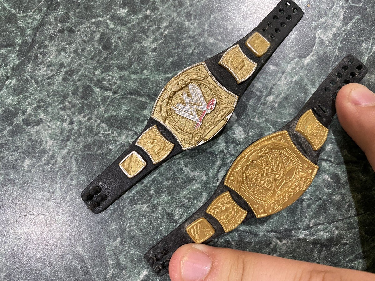 WWE フィギュア用 ベルトセット Amazon.co.jp: Mattel WWEエリートコレクション レッスルマニア