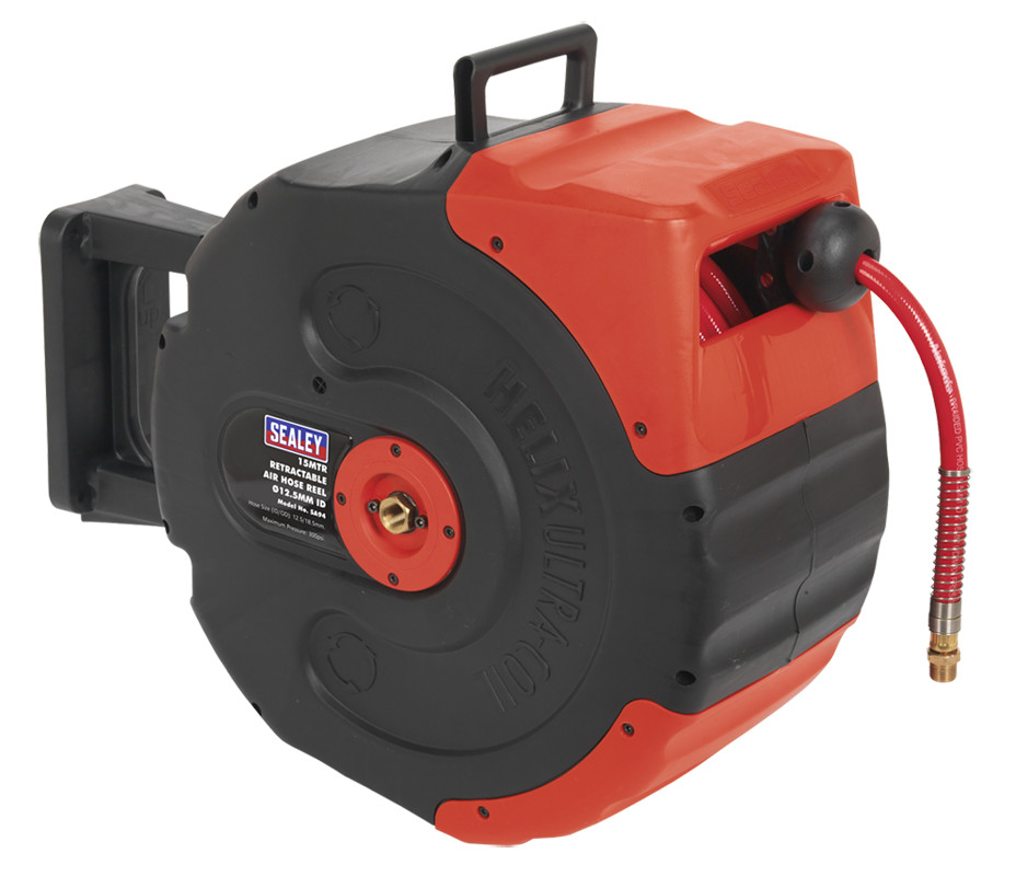 Sealey SA94 Retractable Air Hose Reel 15m 12.5mm ID