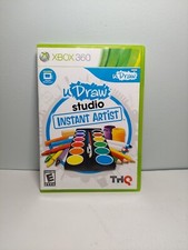 XBox 360 U Draw Studio Instant Artist 2011 THQ Complete